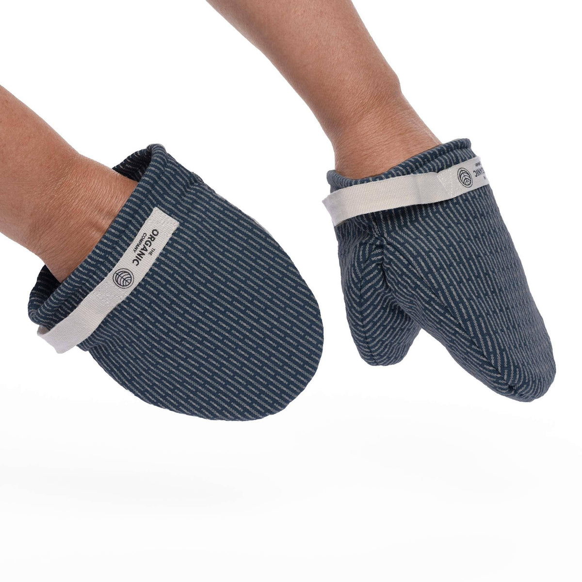 Mini Oven Mitts | Dark Blue Stone - The Organic Company - bluecashew kitchen homestead