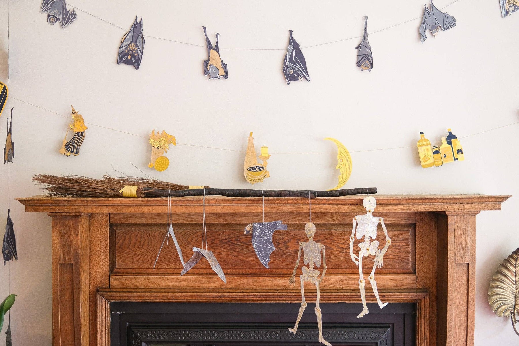 Samhain Garland - East End Press - bluecashew kitchen homestead