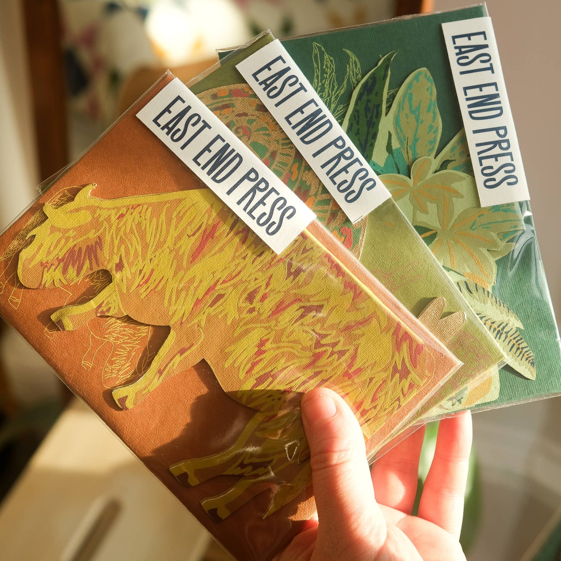 Highland Cow Greeting Card - East End Press - bluecashew kitchen homestead