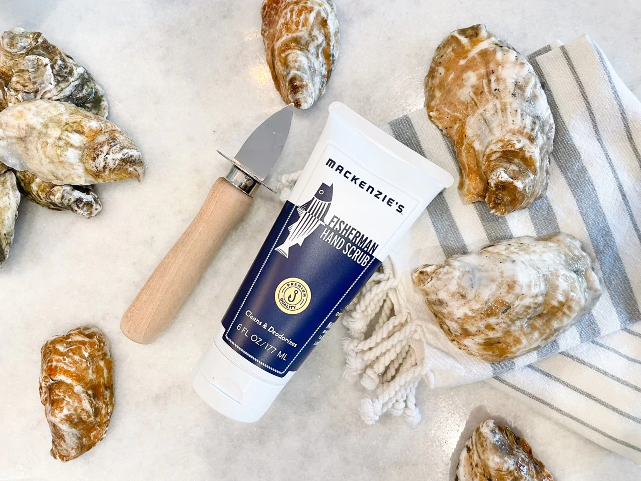 Fisherman Hand Scrub 6 fl oz (24 qty) - MacKenzie's Fisherman - Bluecashew Kitchen Homestead