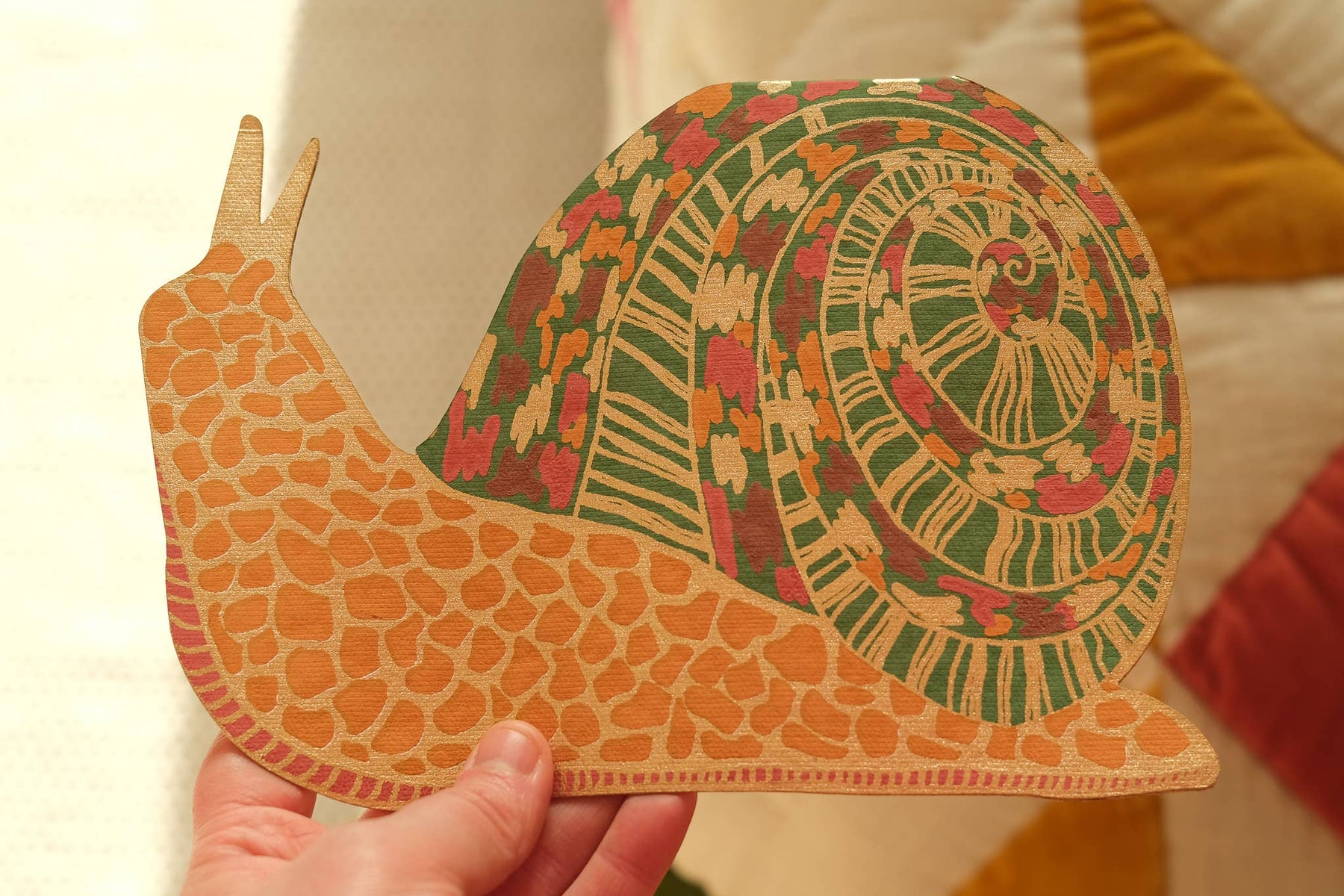 Snail Greeting Card: C6 - East End Press - Bluecashew Kitchen Homestead