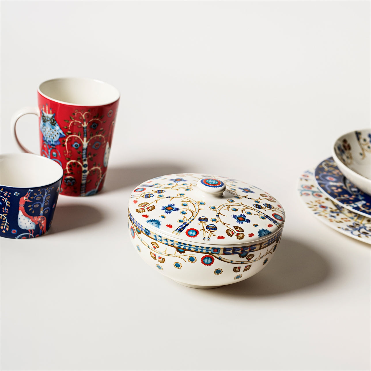 Taika Lidded Soup Bowl - Iittala - Bluecashew Kitchen Homestead