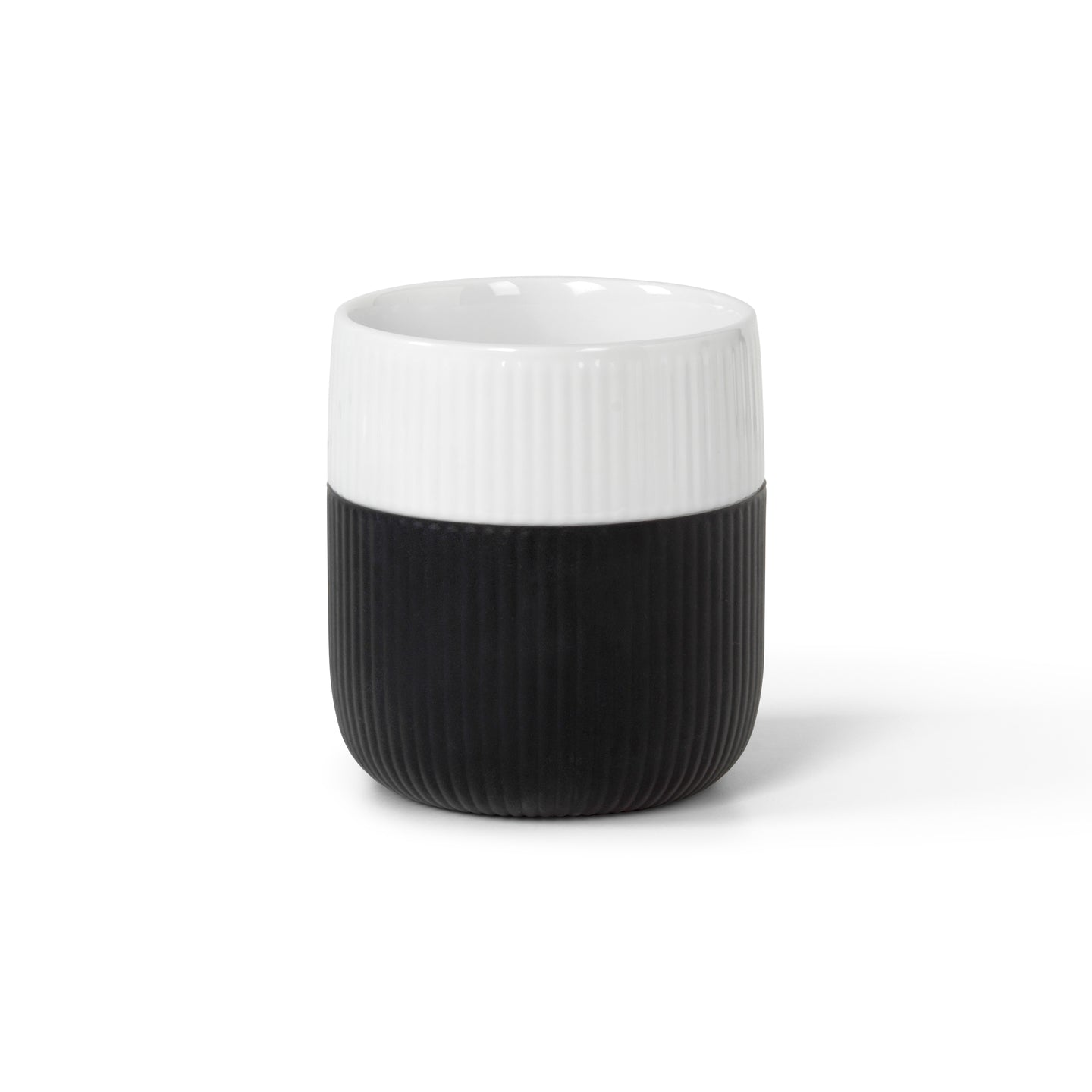 Fluted Contrast Mug | Jet - Royal Copenhagen - Bluecashew Kitchen Homestead