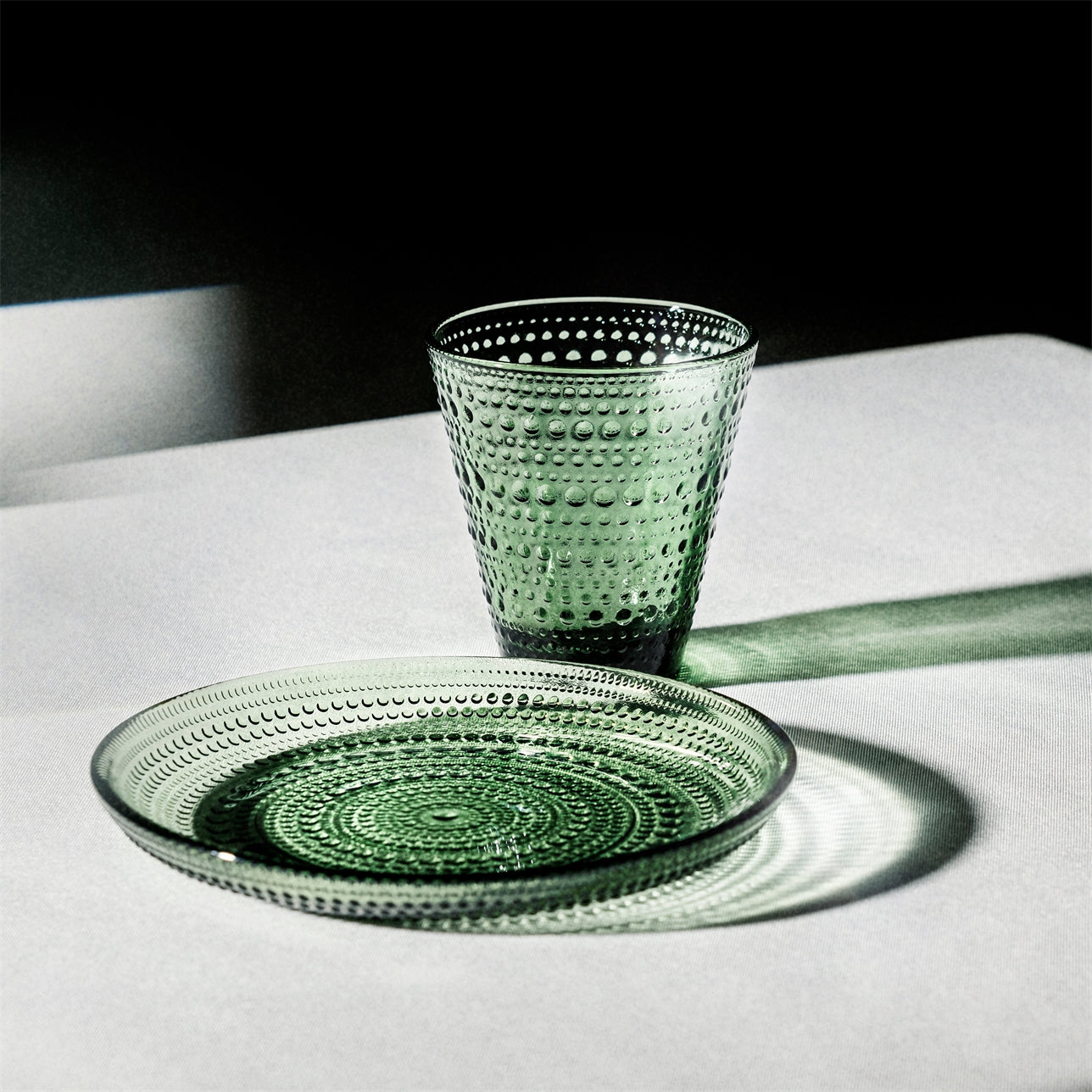 Kastehelmi Plate 170mm | Pine Green