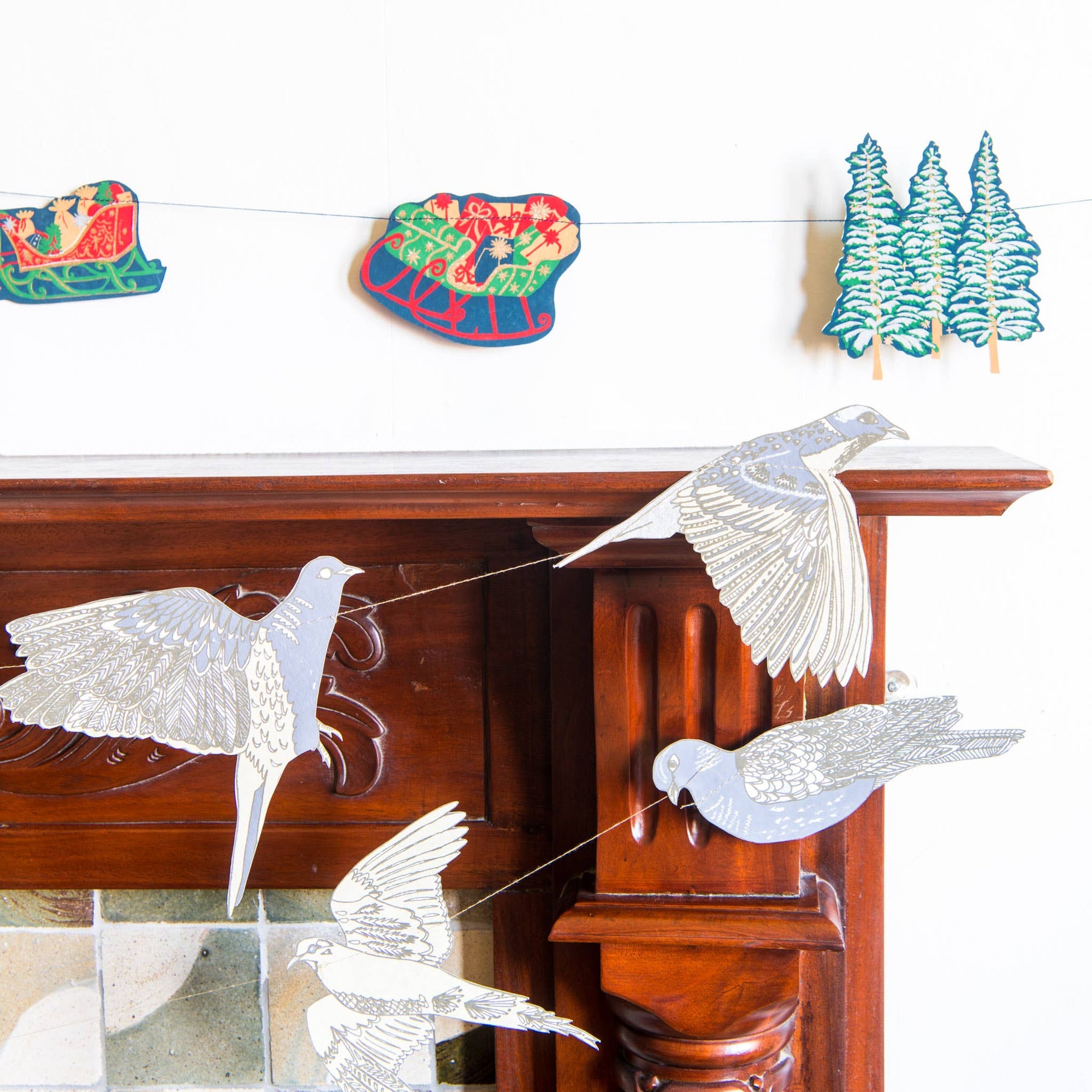 Skyline Sewn Garland - East End Press - Bluecashew Kitchen Homestead