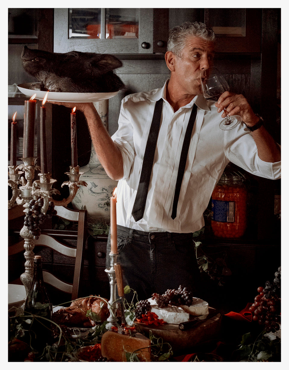 Anthony Bourdain Art Print 2 | Bobby Fisher