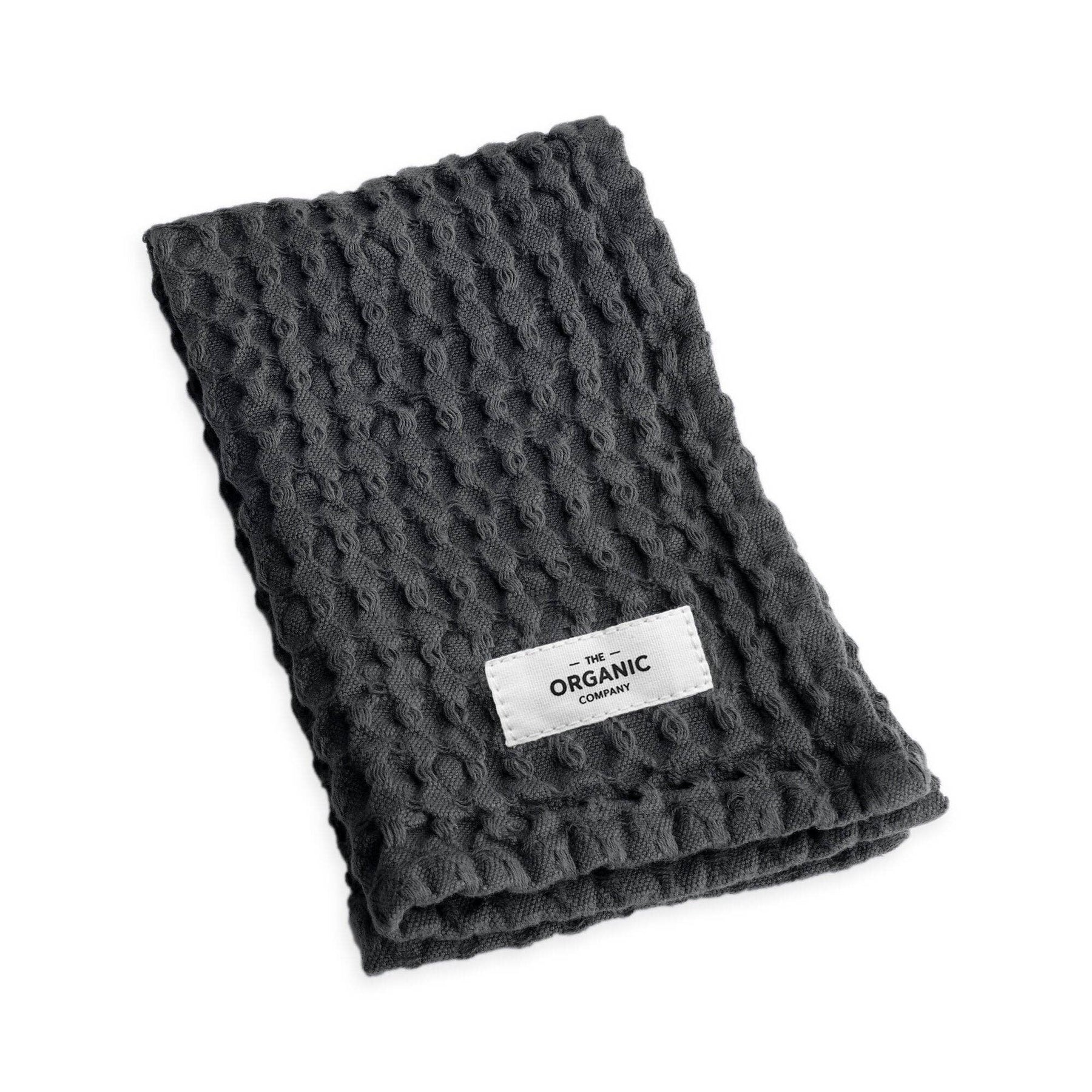 Big Waffle Wash Cloth (3 pack) | Dark Grey - The Organic Company - Bluecashew Kitchen Homestead