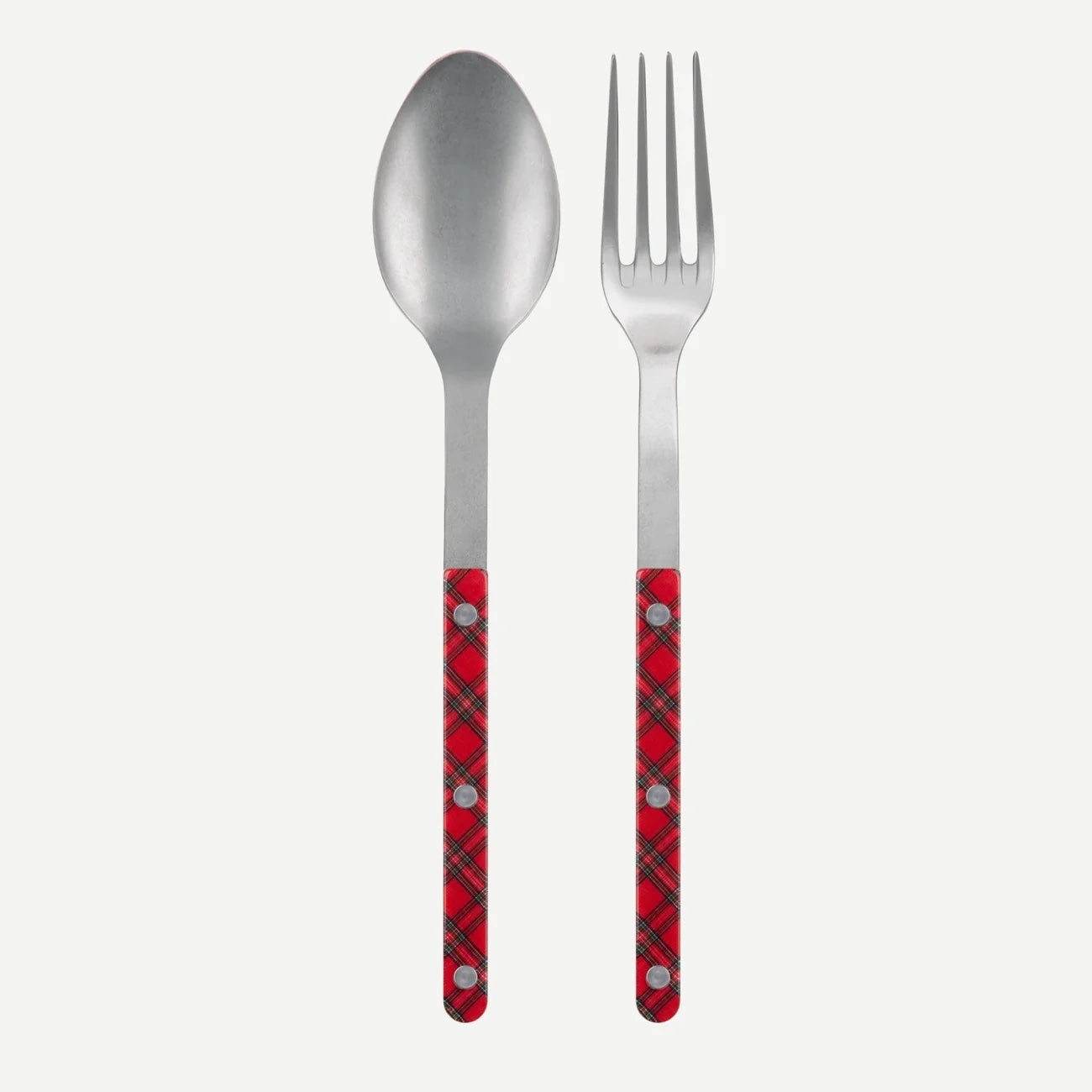 Bistrot Serving Set | Vintage Red Tartan - Sabre - Bluecashew Kitchen Homestead