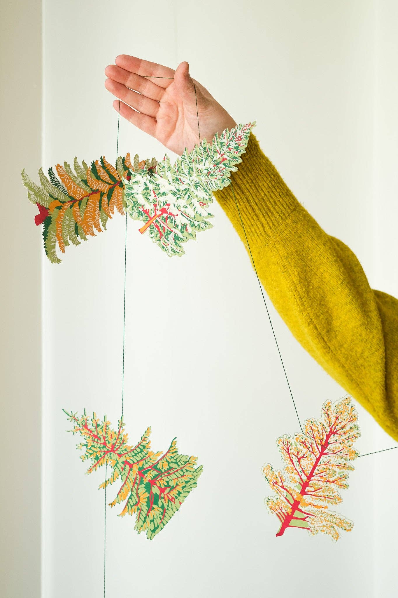 Forest Sewn Garland - East End Press - bluecashew kitchen homestead