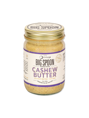 Cashew Butter with Coconut Nectar: 13oz Jar - Big Spoon Roasters - Bluecashew Kitchen Homestead
