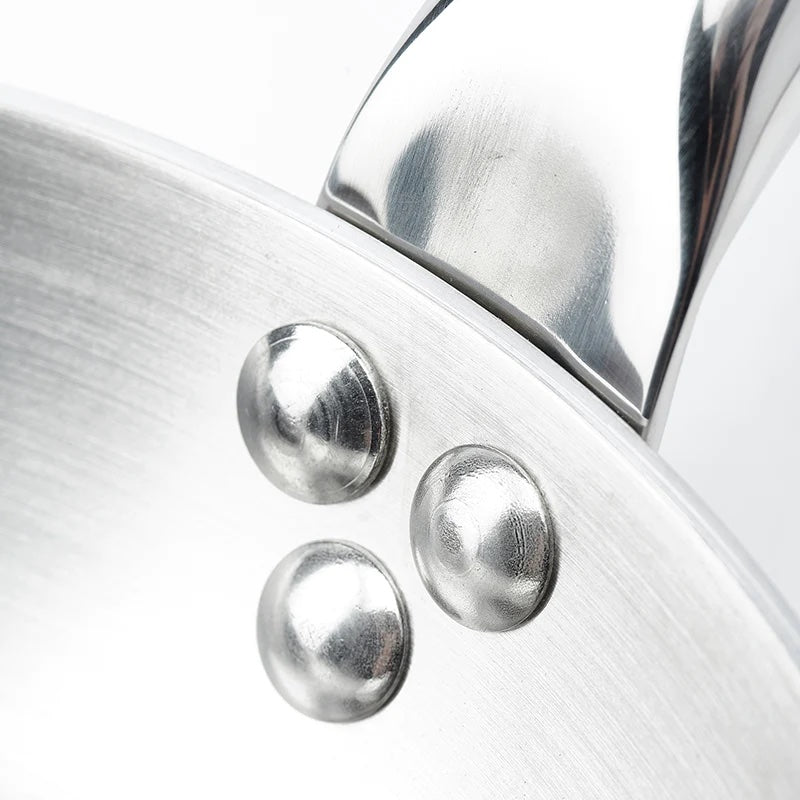 ALCHIMY 3-ply Stainless Steel 8" Saucepan - De Buyer - Bluecashew Kitchen Homestead