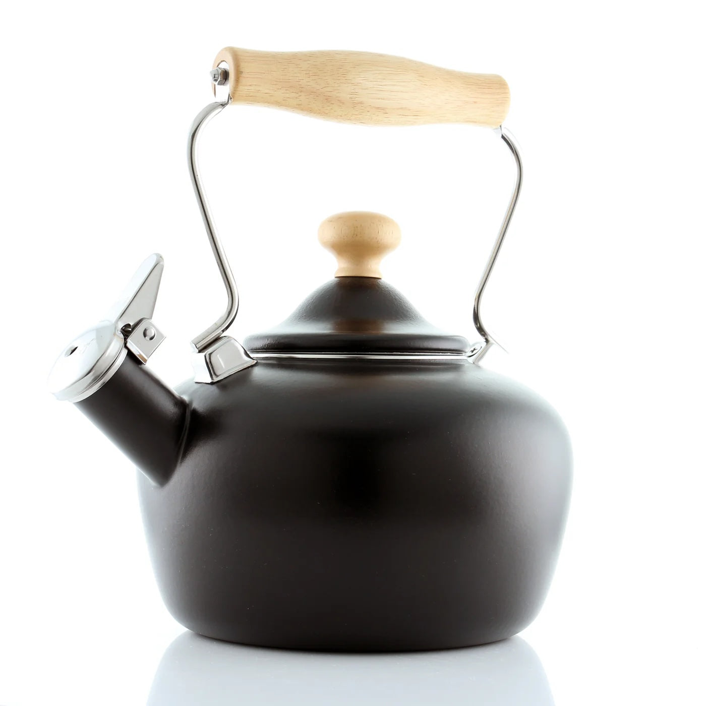 Carinawood Teakettle | Matte Black - chantal - Bluecashew Kitchen Homestead