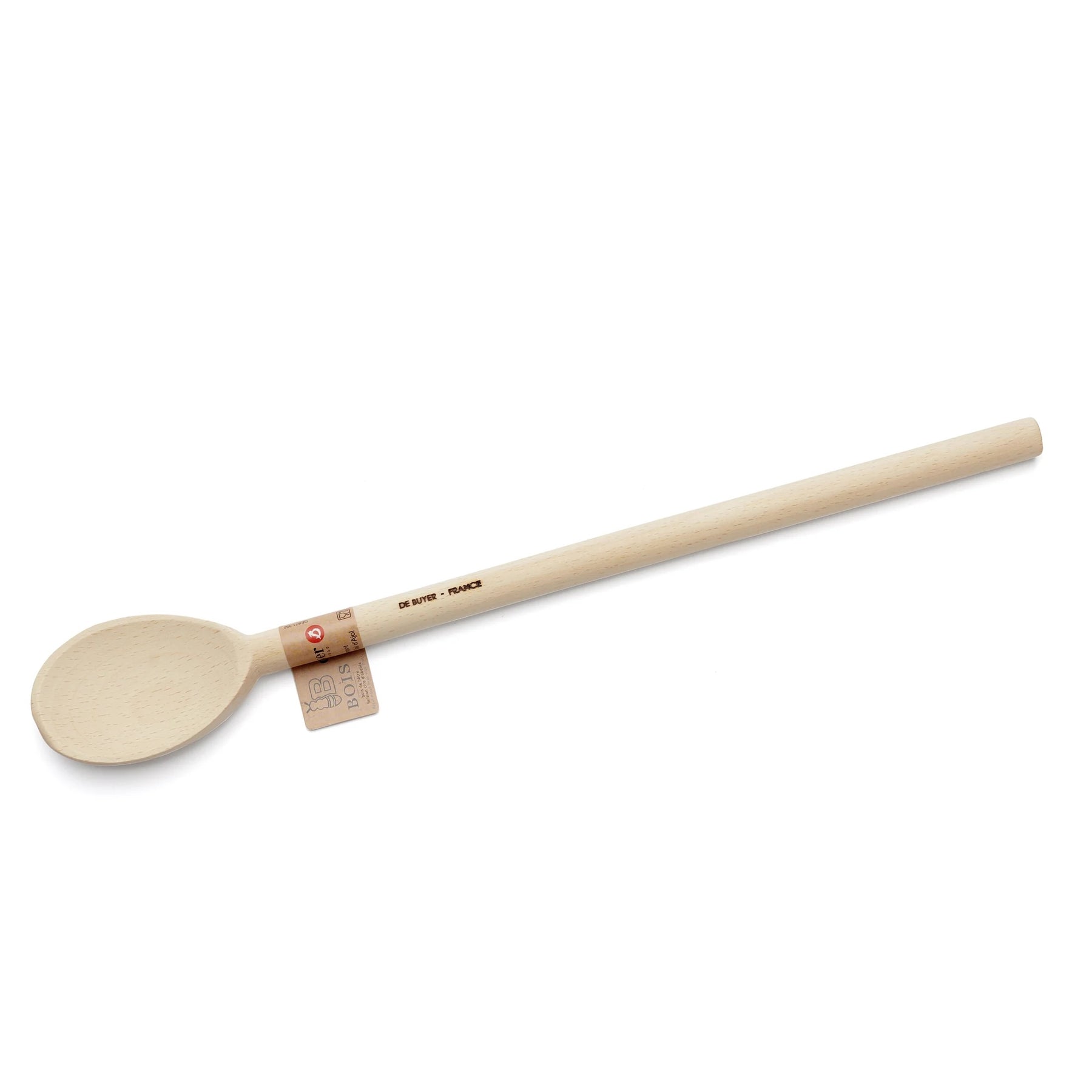 B BOIS Mixing Spoon | 14" - De Buyer - Bluecashew Kitchen Homestead