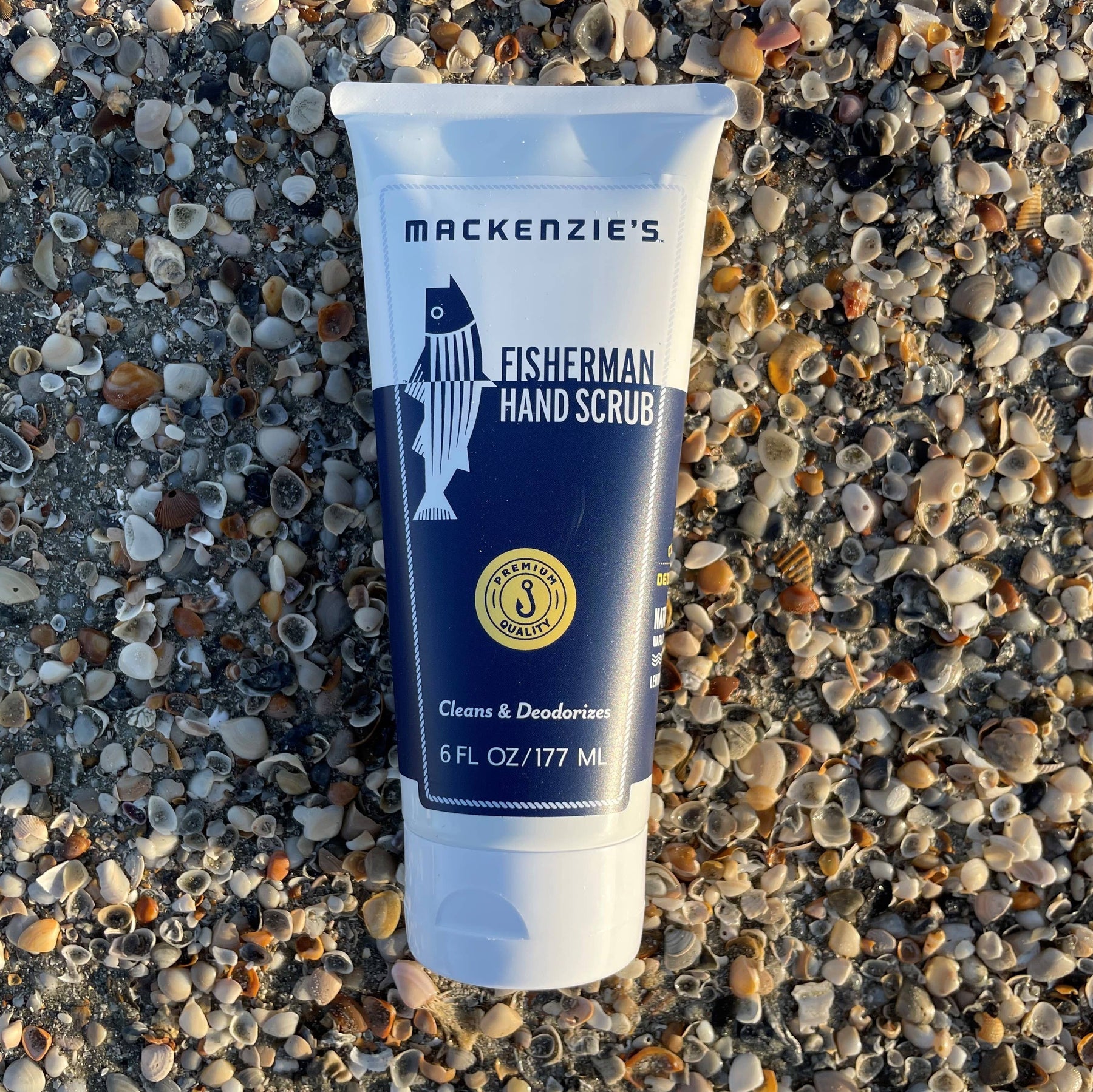 Fisherman Hand Scrub 6 fl oz (24 qty) - MacKenzie's Fisherman - Bluecashew Kitchen Homestead