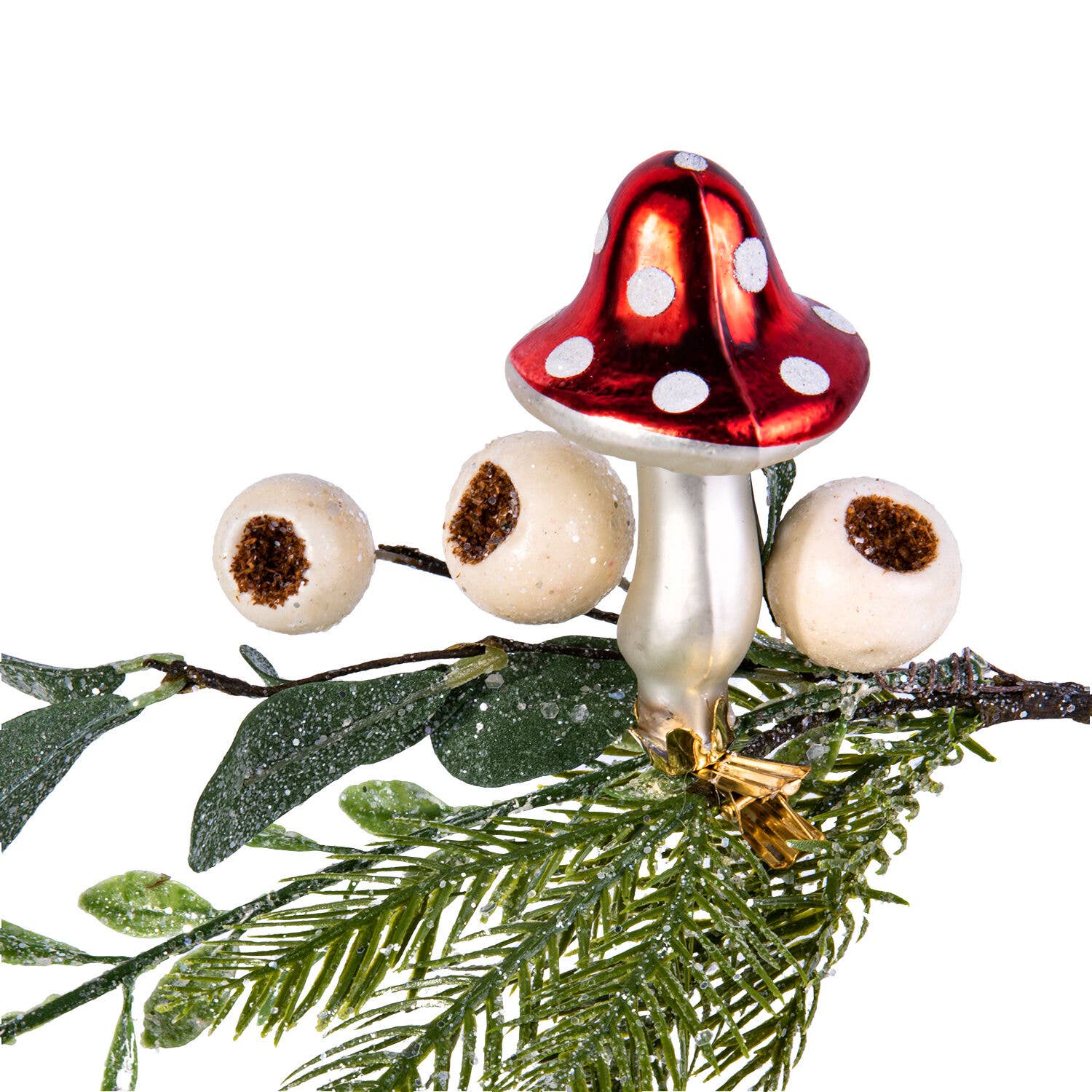 Amanita Mushroom Ornament - STP - Bluecashew Kitchen Homestead