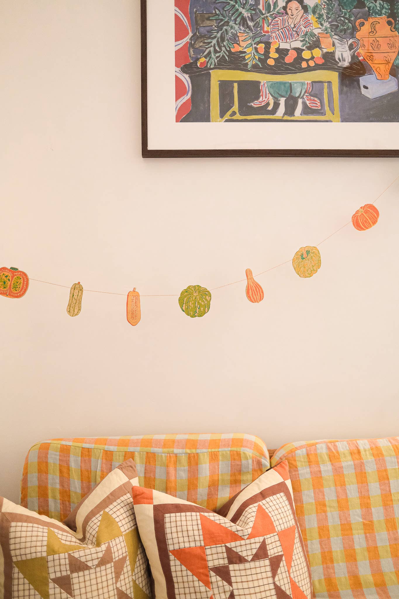 Squash + Pumpkins Garland - East End Press - bluecashew kitchen homestead