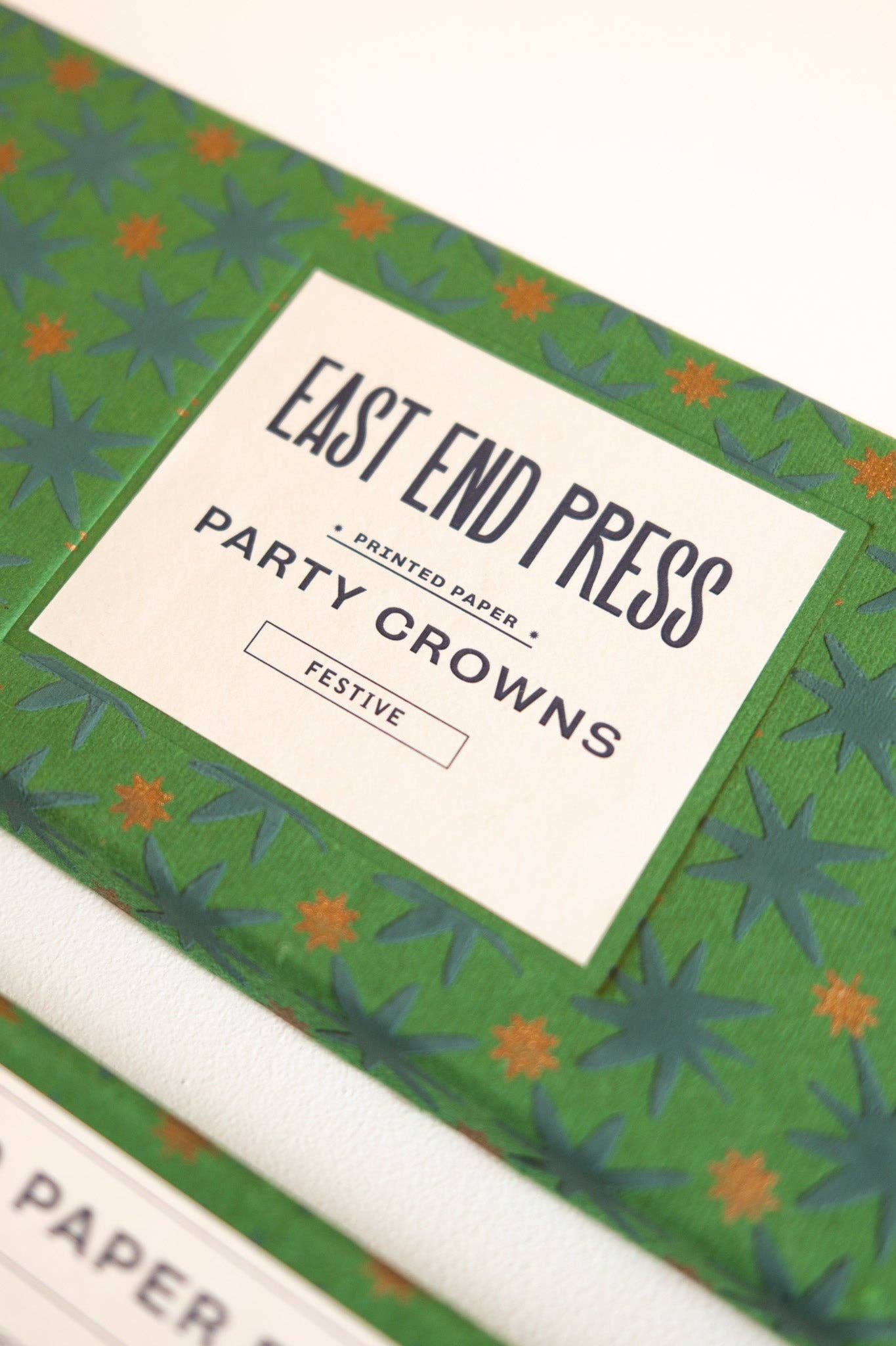 Festive Paper Crowns - East End Press - bluecashew kitchen homestead