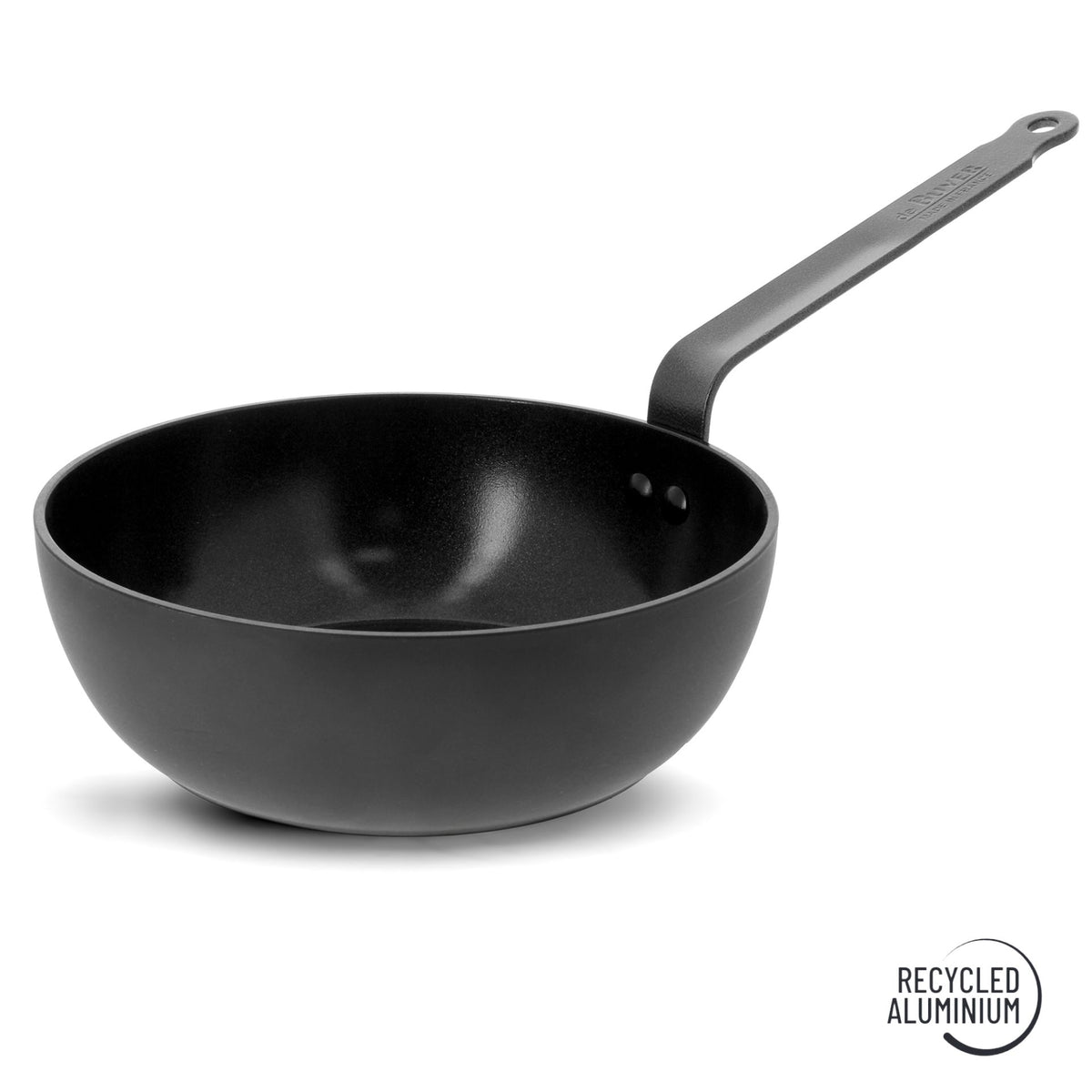 CERANOA Ceramic Rounded Sautée Pan | 9.5" - De Buyer - bluecashew kitchen homestead