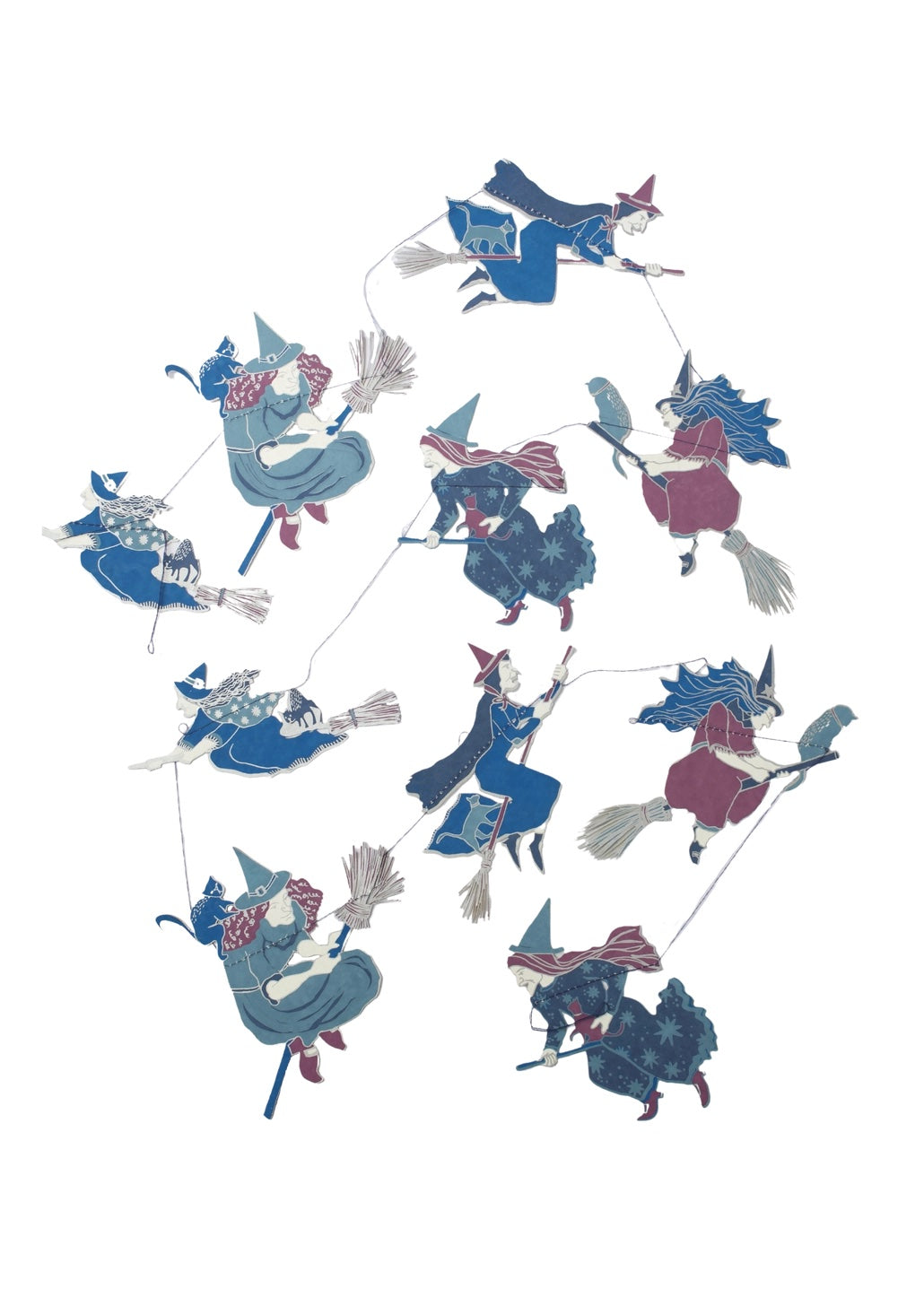 Wicked Witches Garland - east end press - Bluecashew Kitchen Homestead