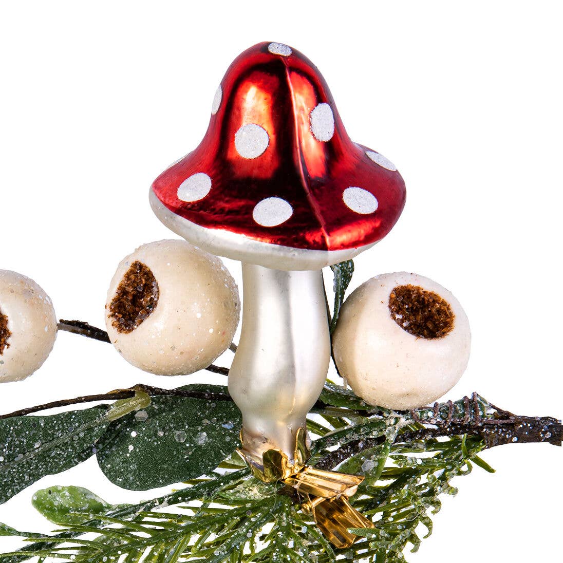 Amanita Mushroom Ornament - STP - Bluecashew Kitchen Homestead