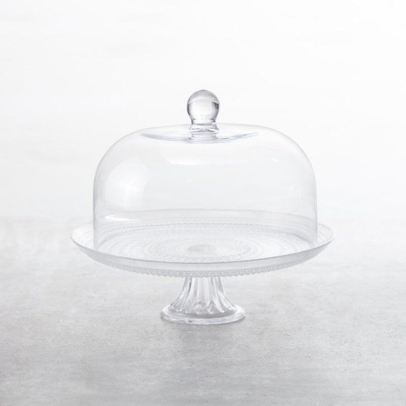 Glass Cake Stand - Fortessa - Bluecashew Kitchen Homestead