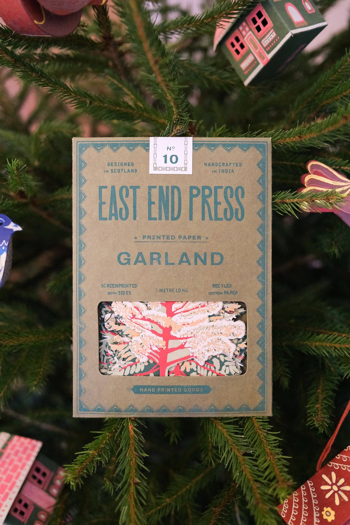 Forest Sewn Garland - East End Press - bluecashew kitchen homestead