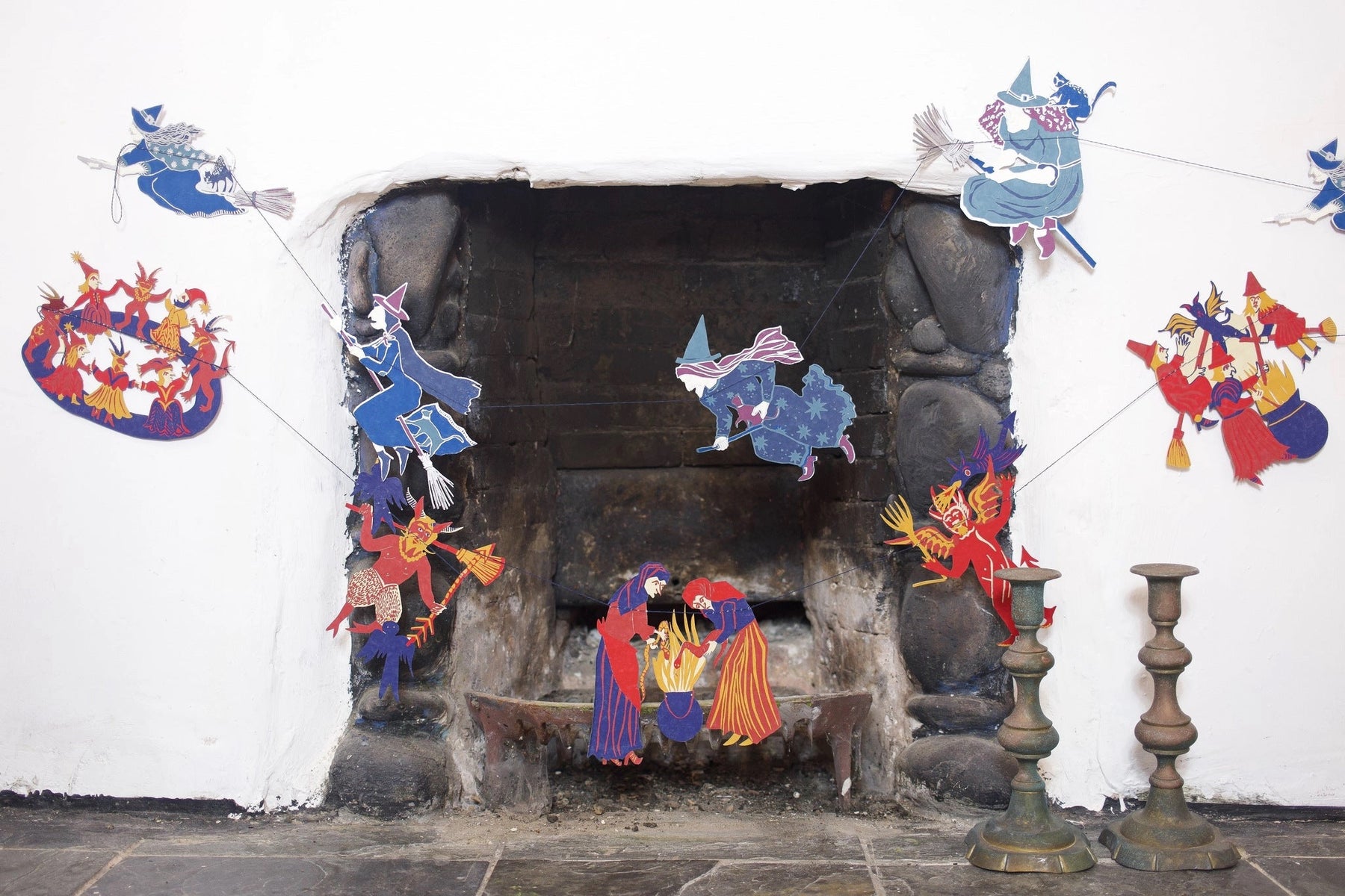 Wicked Witches Garland - east end press - Bluecashew Kitchen Homestead
