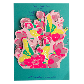 Blossom Sewn Garland - East End Press - Bluecashew Kitchen Homestead