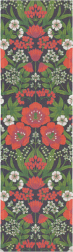 Julblommor Table Runner - Ekelund - Bluecashew Kitchen Homestead