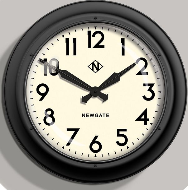 インテリア時計 NEWGATE 50's electric wall clock Newgate 1950s Wall Clock