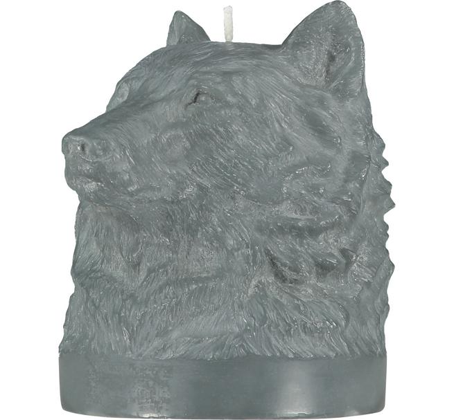 Wolf Candle | Gunmetal Grey - British Colour Standard - Bluecashew Kitchen Homestead