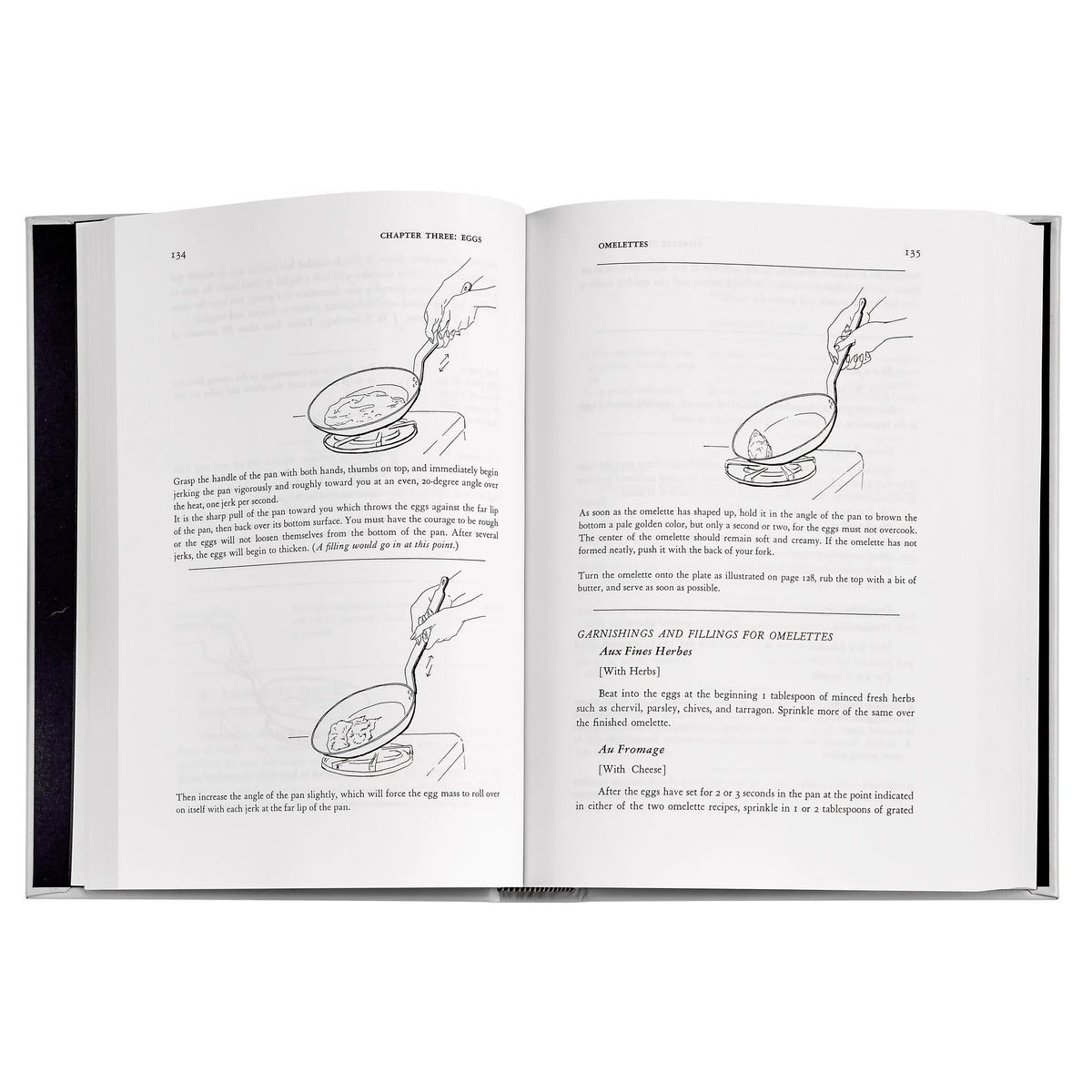 Mastering the Art of French Cooking Leather Edition | Navy - graphic image - bluecashew kitchen homestead