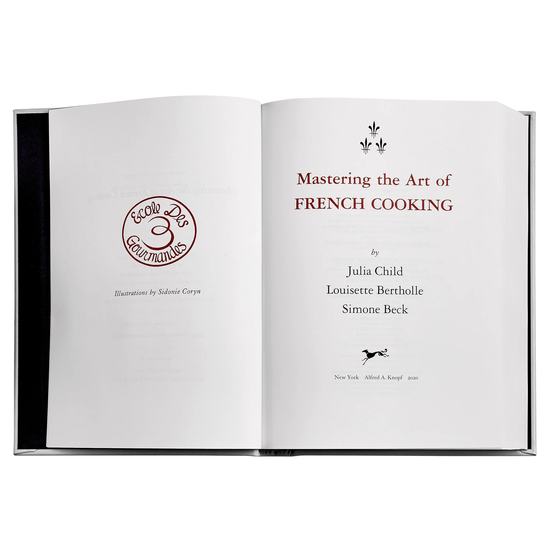 Mastering the Art of French Cooking Leather Edition | Navy