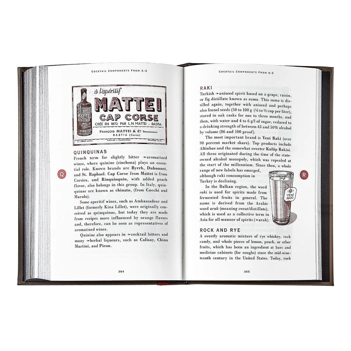 American Bar | Leather Bound Edition - graphic image - bluecashew kitchen homestead