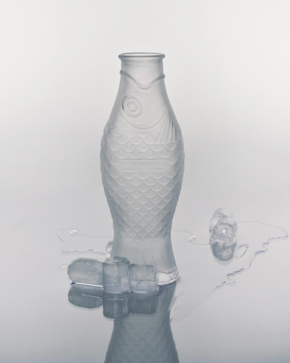 Fish + Fish Carafe | Frosted White - Serax - bluecashew kitchen homestead