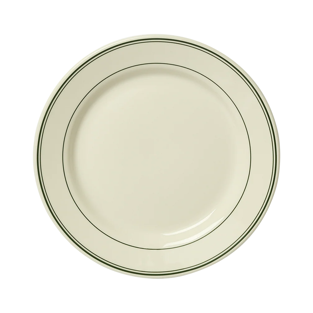 HL Greenband | App + Dessert Plate - Fishs Eddy - bluecashew kitchen homestead