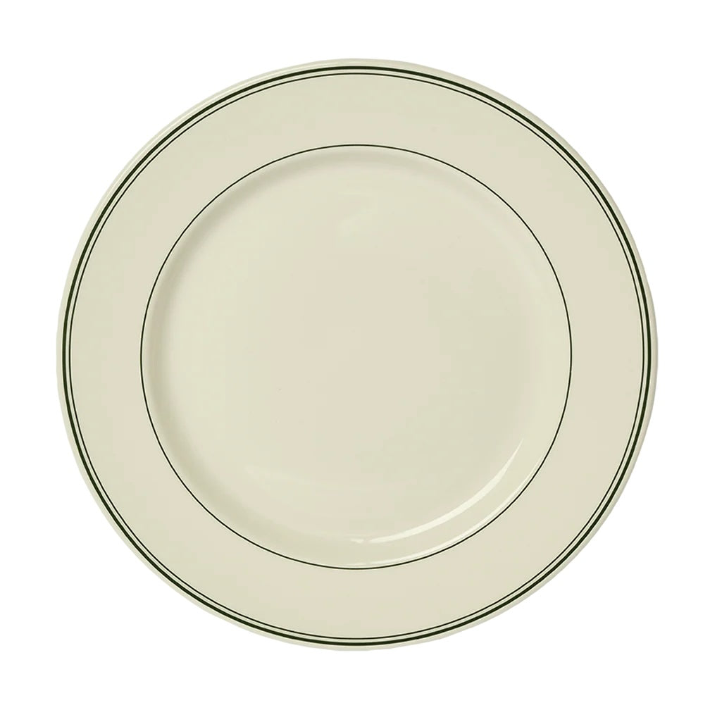 HL Greenband | Main Plate - Fishs Eddy - bluecashew kitchen homestead