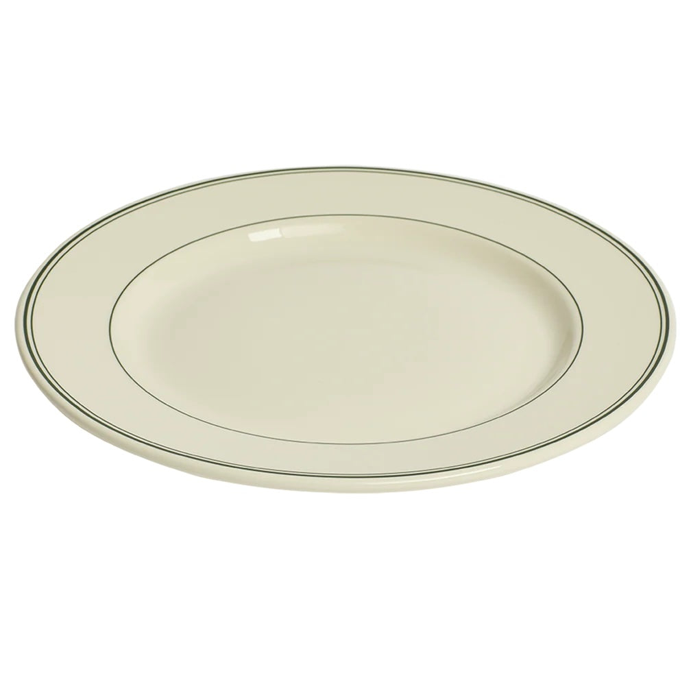 HL Greenband | Main Plate - Fishs Eddy - bluecashew kitchen homestead