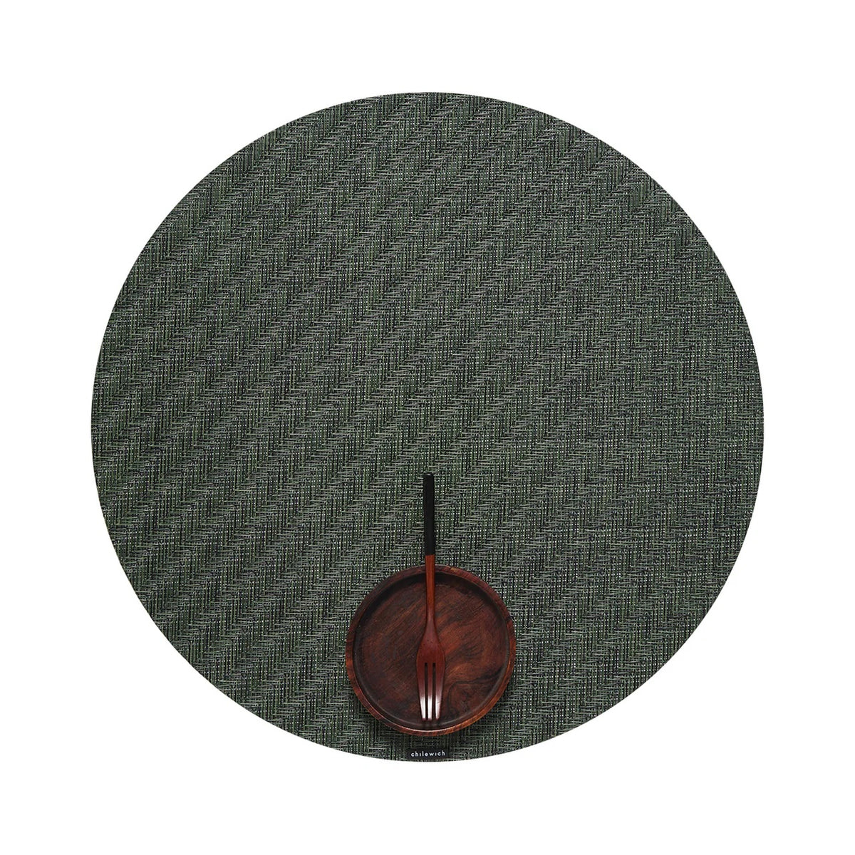 Foxtail Round Table Mat | Thyme - Chilewich LLC - bluecashew kitchen homestead