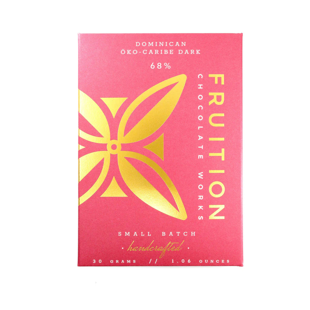 Dominican Oko-Caribe 68% Mini Bar - Fruition Chocolate Inc. - Bluecashew Kitchen Homestead