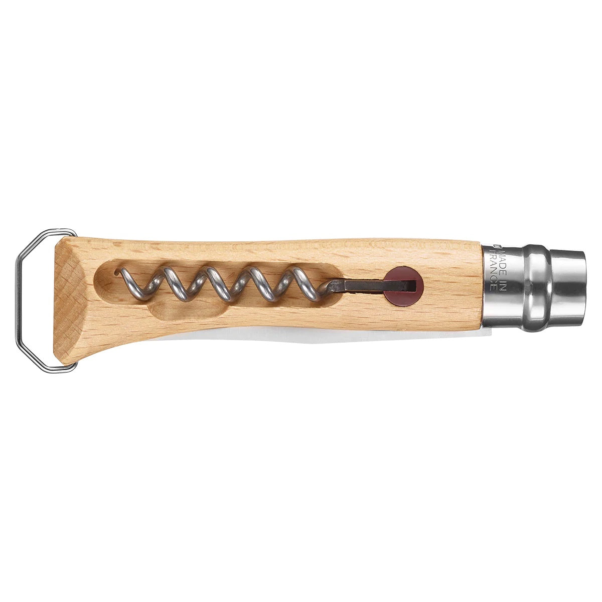 No.10 Corkscrew & Bottle Opener Knife - Opinel USA Inc - Bluecashew Kitchen Homestead