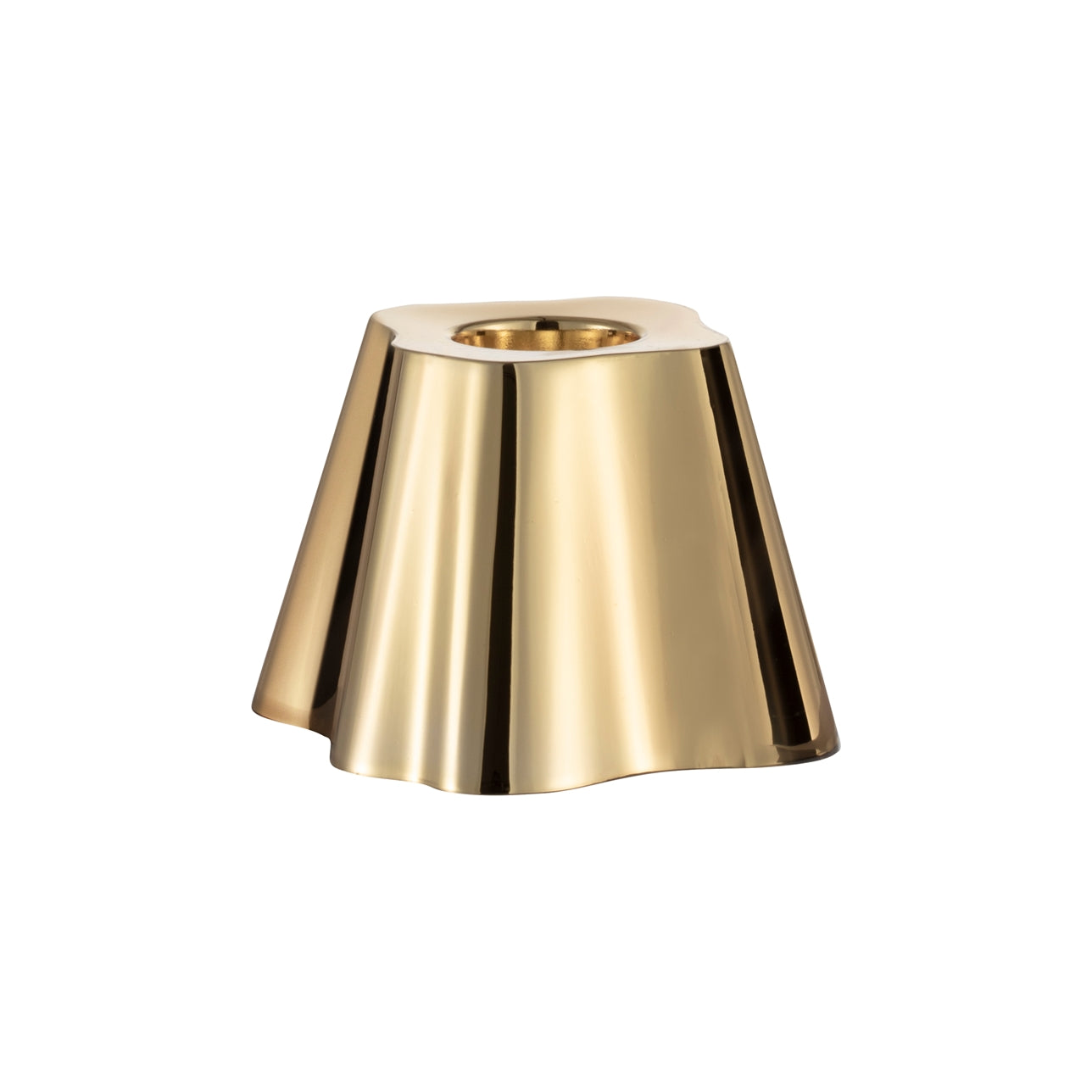 Aalto Brass Candle Holder 55mm - Iittala - bluecashew kitchen homestead