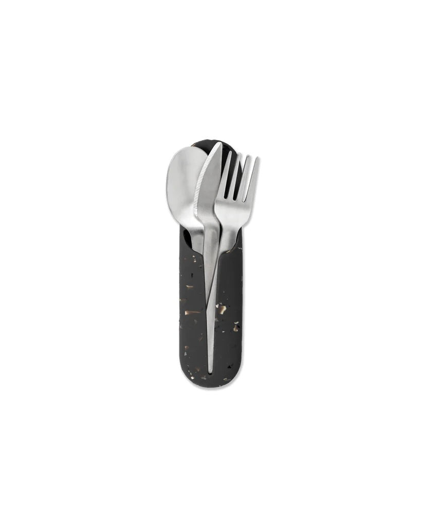 Utensil Set | Charcoal Terrazzo - W&P Design - Bluecashew Kitchen Homestead