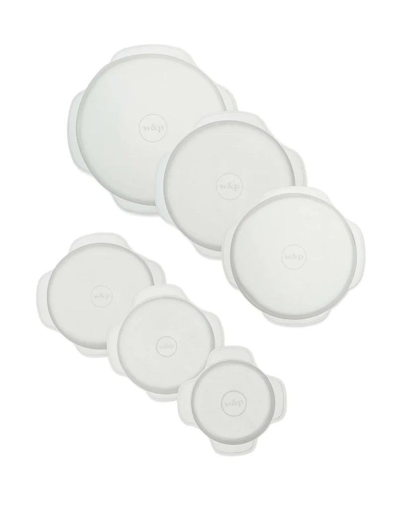 Reusable Stretch Lids (set of 6) - W & P Design - Bluecashew Kitchen Homestead