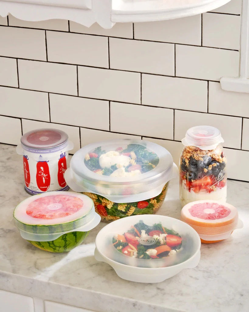 Reusable Stretch Lids (set of 6) - W & P Design - Bluecashew Kitchen Homestead