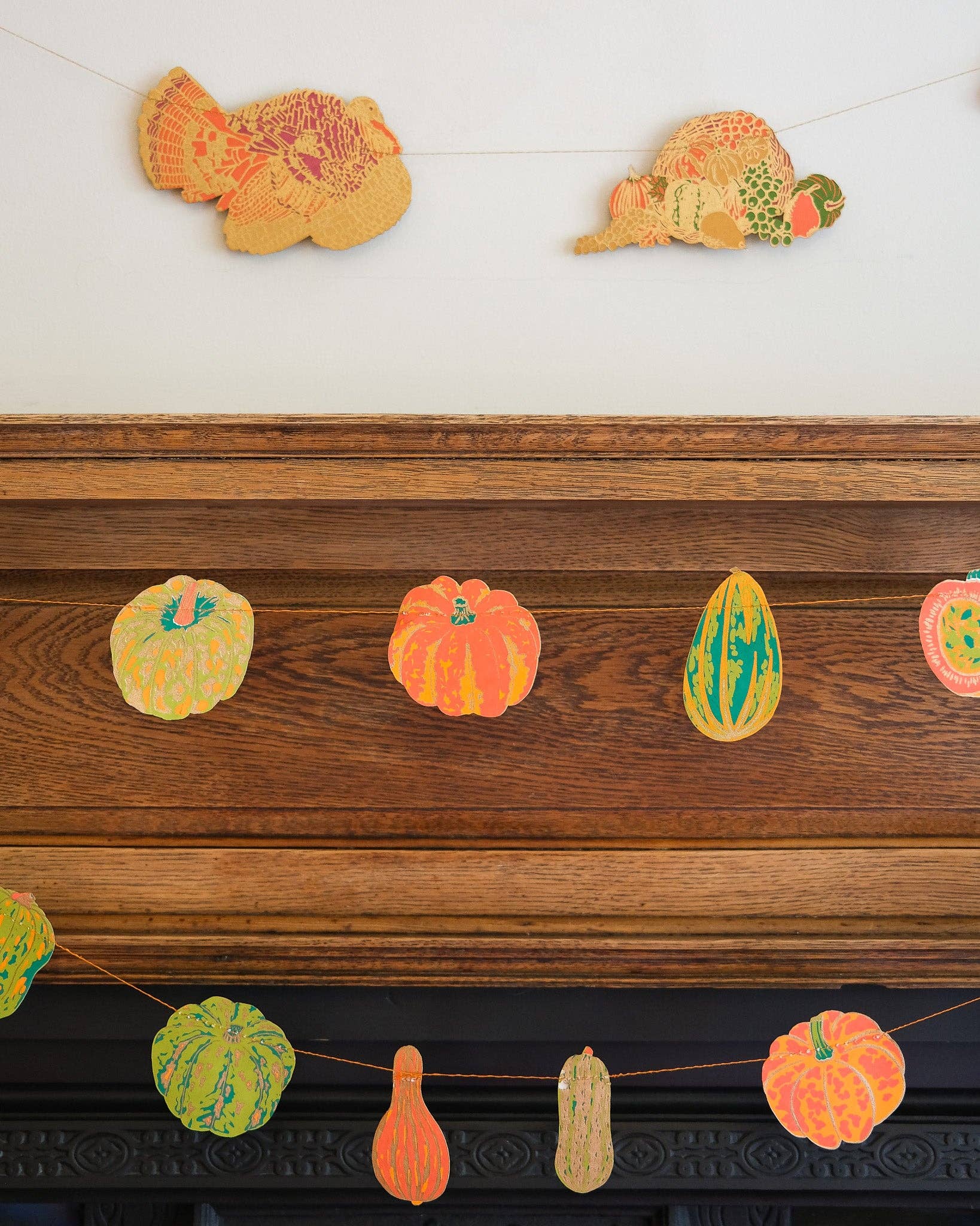 Squash + Pumpkins Garland - East End Press - bluecashew kitchen homestead