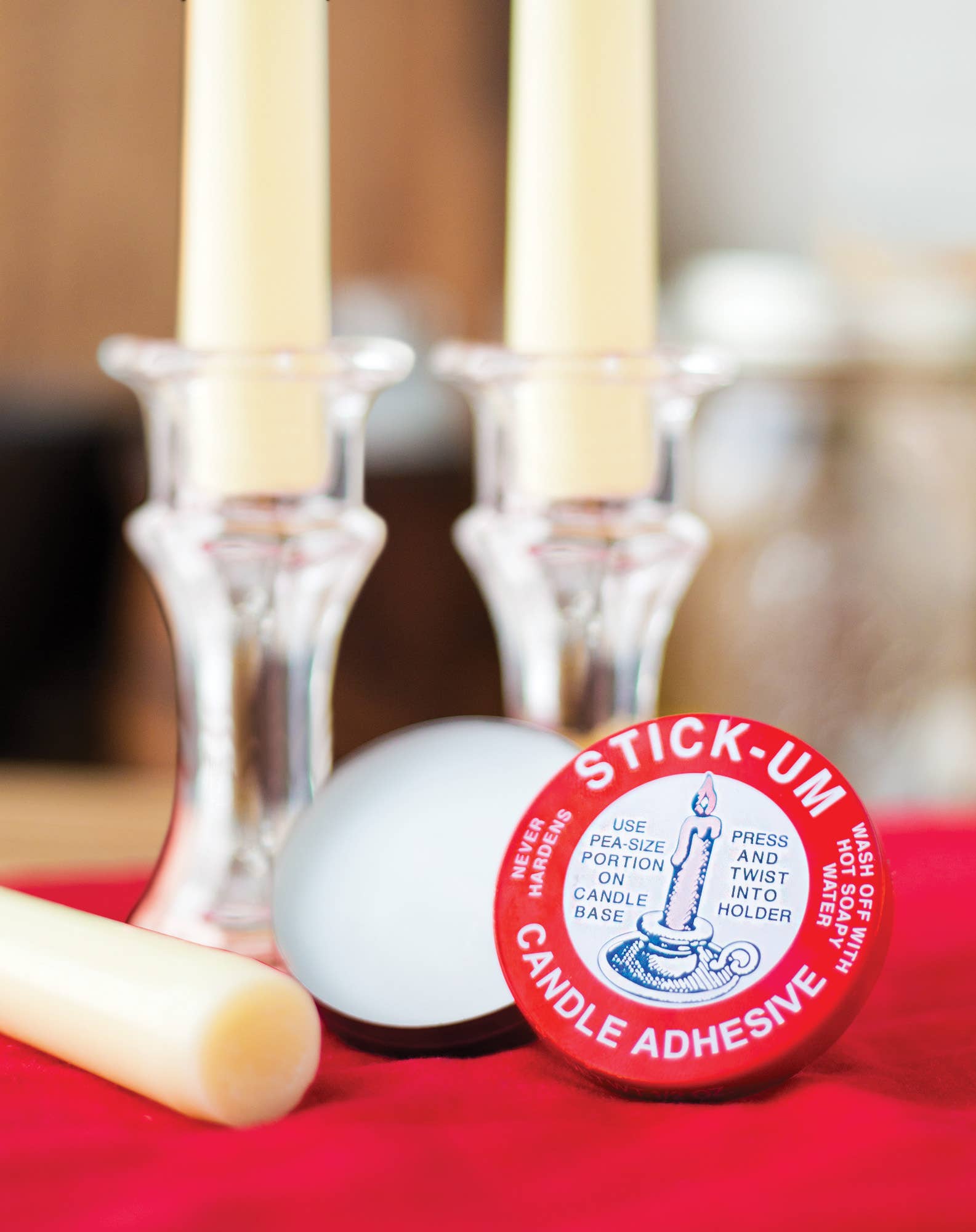 Stick-Um Candle Adhesive - Fox Run Brands - Bluecashew Kitchen Homestead