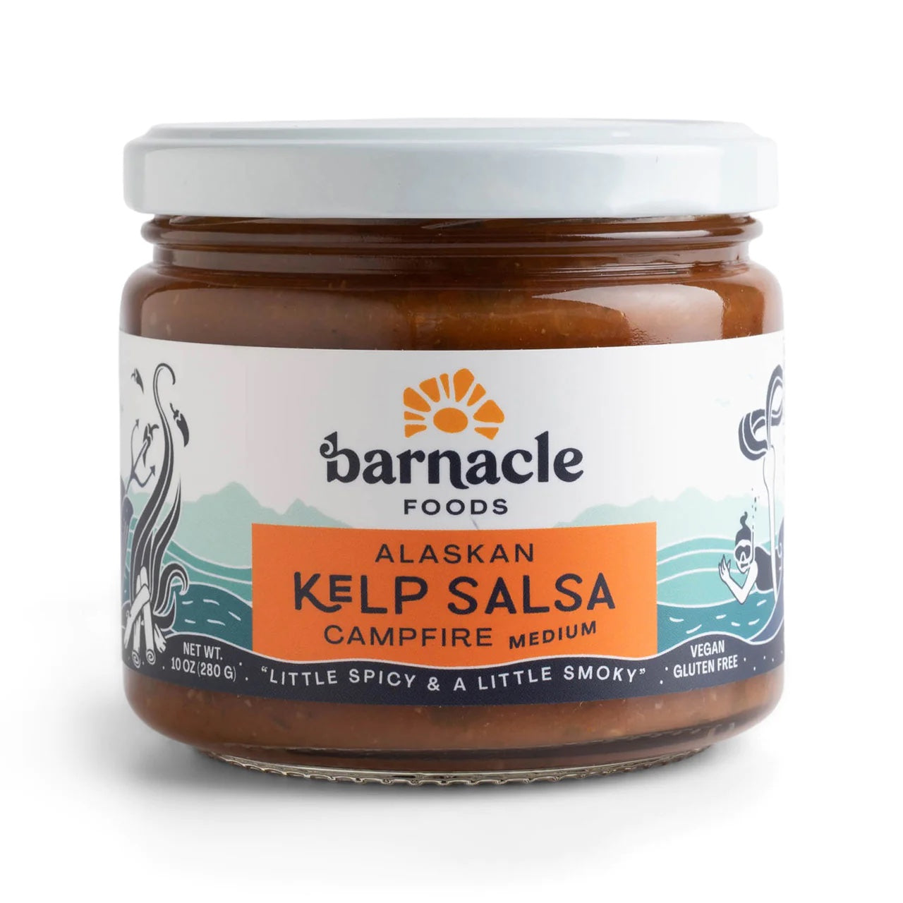 Campfire Kelp Salsa - barnacle foods - Bluecashew Kitchen Homestead