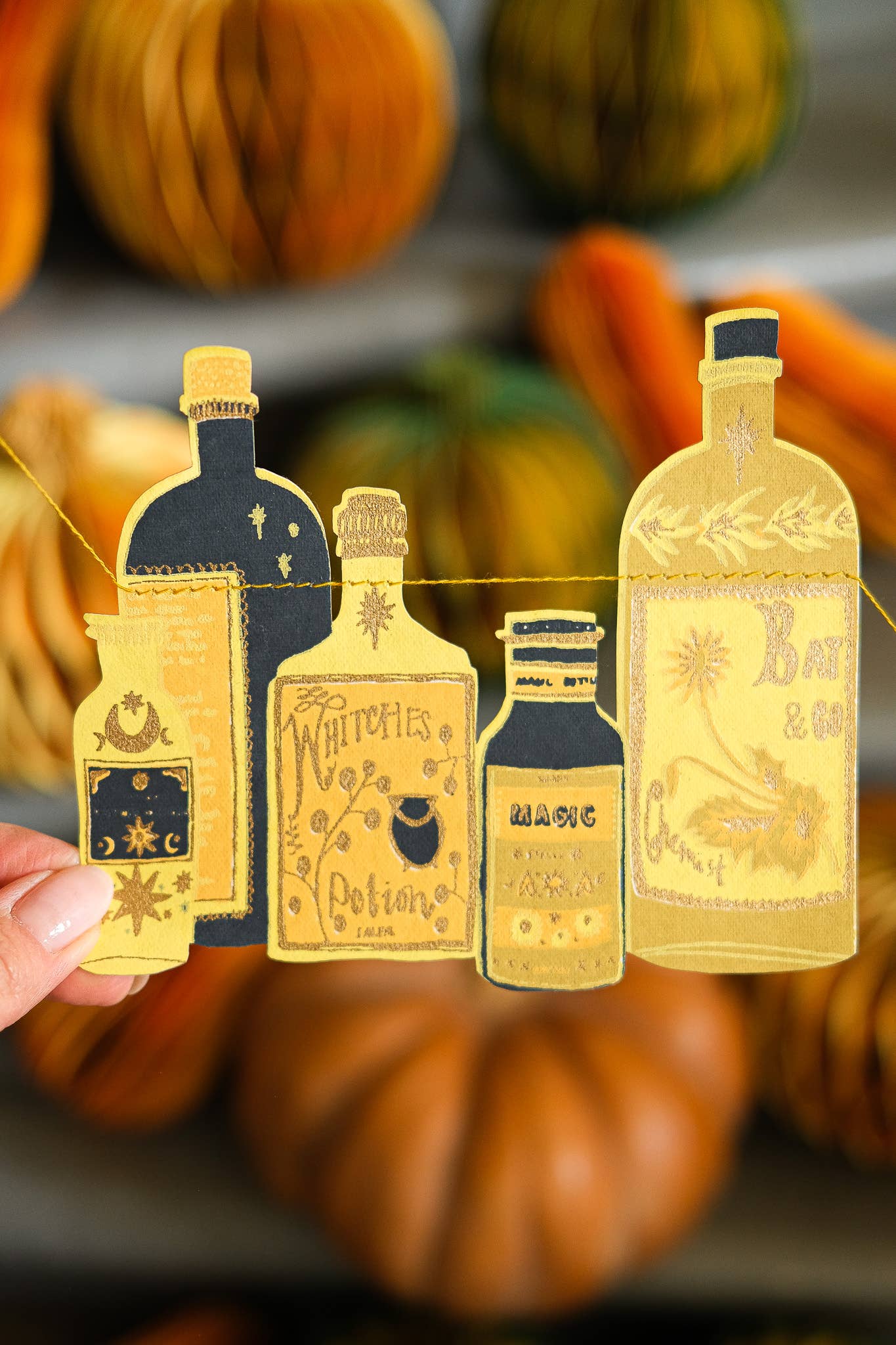 Samhain Garland - East End Press - bluecashew kitchen homestead