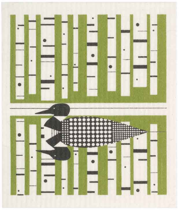 Loon Swedish Dishcloth - Cose Nuove - Bluecashew Kitchen Homestead